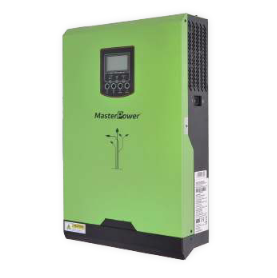 Inversor Cargador Masterpower 3000VA-24V, Max PV 1500W, regulador MPPT 60A, Rango (30VDC - 115VDC)
