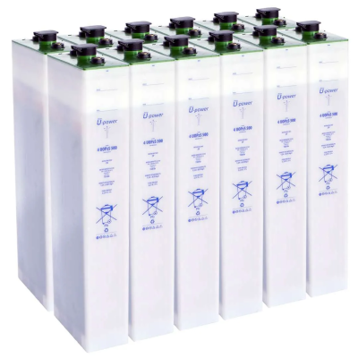 Pack 12x Baterías Solares estacionarias translucidas 4 UOPzS 500 721Ah C120 2V – Upower
