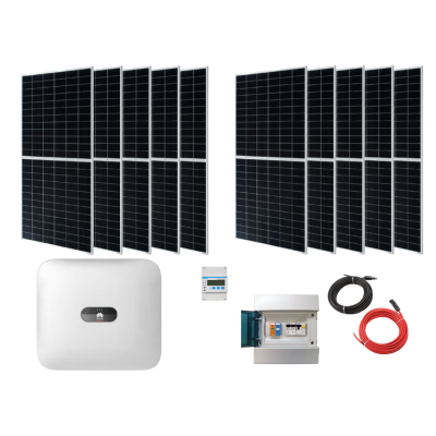Kit Solar Autoconsumo trifásico Huawei 10 paneles