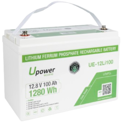 Batería Litio 12V 100Ah UE-12Li100 Monoblock LiFePO4