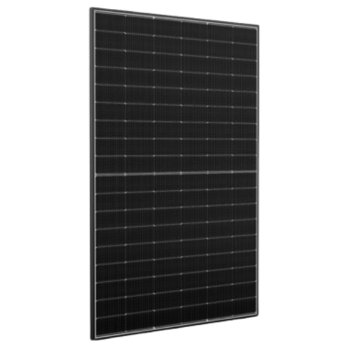 Panel Solar RISEN BLACK 450WP 108 CELULAS N-TYPE TOPCon (RSM108-10-450BNDG)