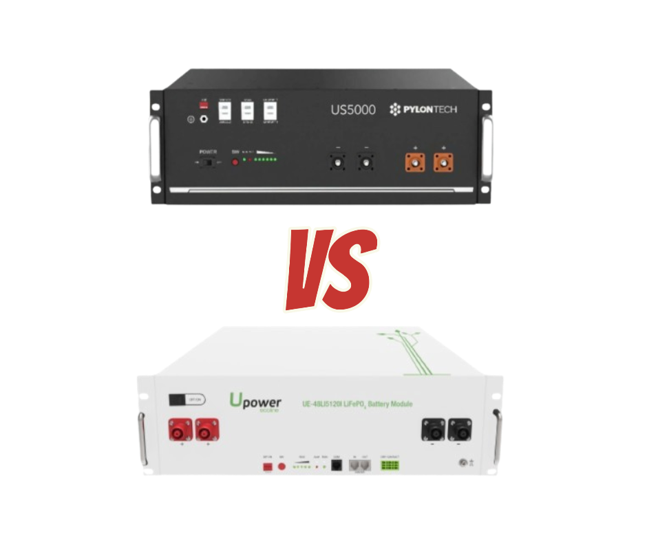 Batería Pylontech US5000 vs Batería UPower UE-48Li5120I