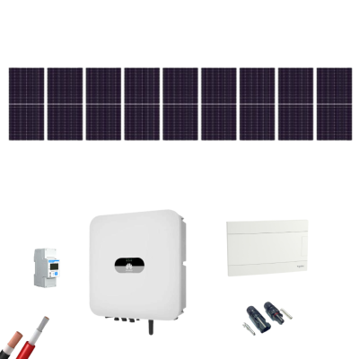 Kit Solar Autoconsumo Huawei 4000W 9xPanel Solar 550Wp