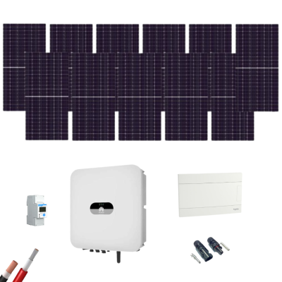 Kit Solar Autoconsumo Huawei 5000W 11xPanel Solar 550Wp