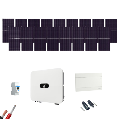 Kit Solar Autoconsumo Huawei 8000W 17xPanel Solar 550Wp