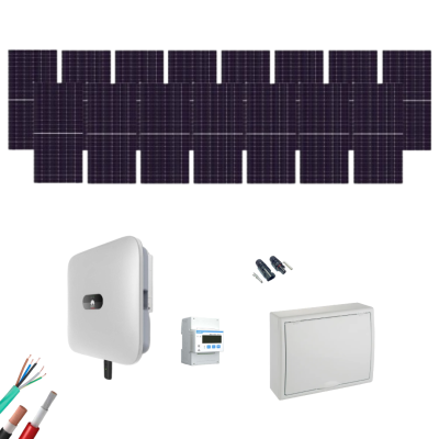 Kit Solar Trifásico Autoconsumo Huawei 8000W 15xPanel Solar 550Wp