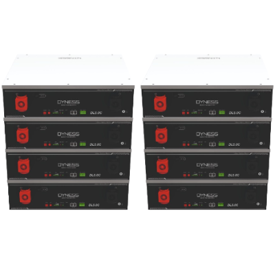 Pack 8 x Batería Litio Dyness DL5.0C 5,12kW