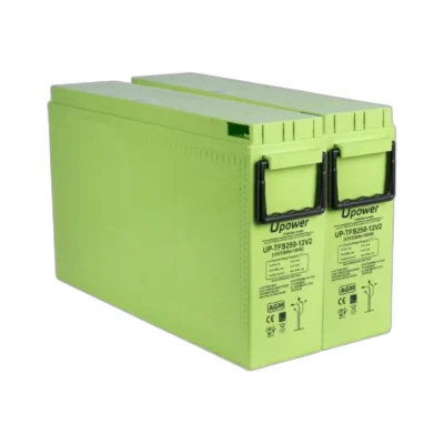 Pack 24V 2 x Batería AGM 12V 250Ah UP-FTS250-12V2 - CuencaSolar