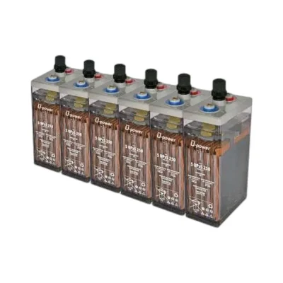 Pack 12V 6x Batería Solar 5 OPZS 250 405Ah C100 – 2V Estacionaria – Upower - CuencaSolar