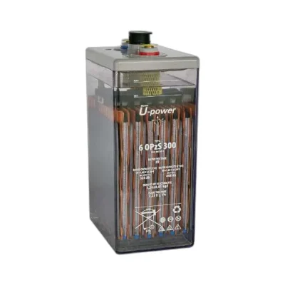 Batería Solar 6 OPZS 300 486Ah C100 – 2V Estacionaria – Upower - CuencaSolar