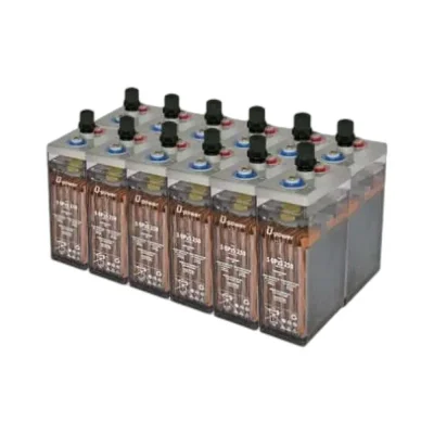 Pack 24V 12 x Batería Solar 5 OPZS 250 405Ah C100 – 2V Estacionaria – Upower - CuencaSolar