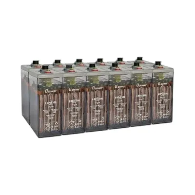Pack 24V 12x Batería Solar 6 OPzS 300 486Ah C100 – 2V Estacionaria – Upower - CuencaSolar