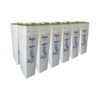 Pack 12x Baterías Solares estacionarias translucidas 6 UOPzS 750 969Ah C120 2V – Upower - CuencaSolar