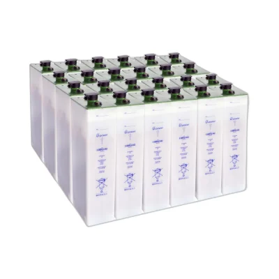 Pack 24x Baterías Solares estacionarias translucidas 5 UOPzS 442 611Ah C120 2V – Upower - CuencaSolar