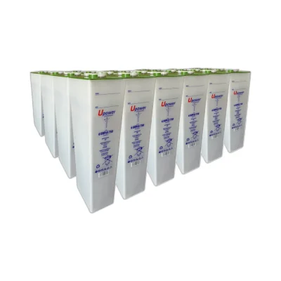 Pack 24x Baterías Solares estacionarias translucidas 6 UOPzS 750 969Ah C120 2V – Upower - CuencaSolar