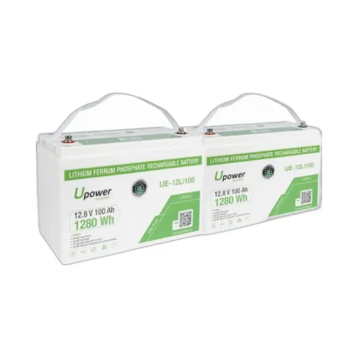 Pack 24V 2 x Batería Litio 12V 100Ah UE-12Li100 Monoblock LiFePO4 - CuencaSolar