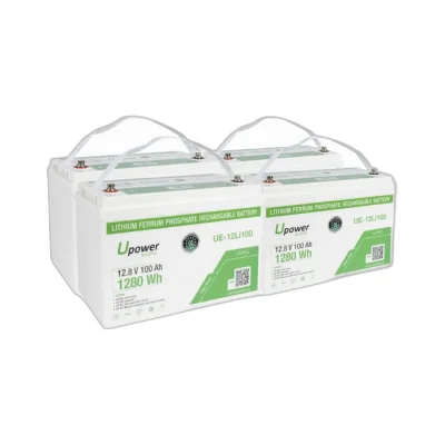 Pack 48V 4 x Batería Litio 12V 100Ah UE-12Li100 Monoblock LiFePO4 - CuencaSolar