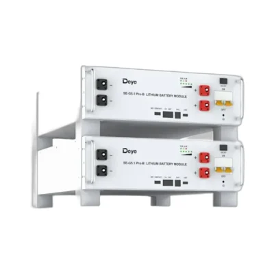 Pack 2 x Batería Litio Deye SE-G5.1 Pro-B 5.1Kwh 100Ah LV - CuencaSolar