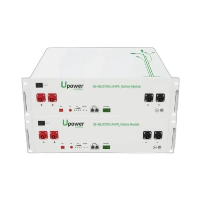 Pack 2 x Batería de Litio Upower de 3600Wh a 48V UE-48LI3750I - CuencaSolar