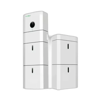 Inversor trifásico Serie GreenE Residencial ESS 5 kW con dos módulos de baterías 5.1kWh (10.2kWh) y sus accesorios. - CuencaSolar