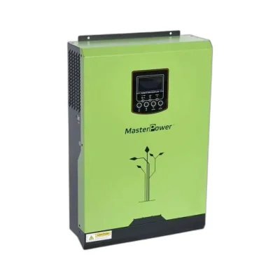 Inversor Cargador Masterpower 3000VA-24V, Max PV 1500W, regulador MPPT 60A, Rango (30VDC – 115VDC) - CuencaSolar