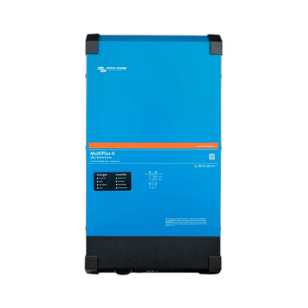 Inversor/Cargador MultiPlus II 48/8000/110-100 230V Victron Energy - CuencaSolar