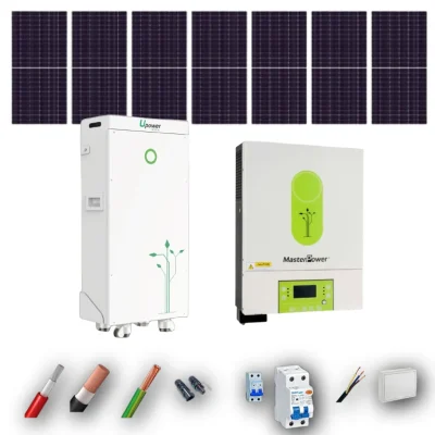 Kits Aislada MasterPower 6kW + UPower 15kWh 7 Paneles - CuencaSolar