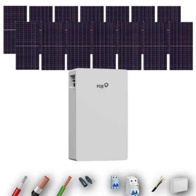 Kits Autoconsumo FOX EVO 10kW 10kWH 14 Paneles - CuencaSolar