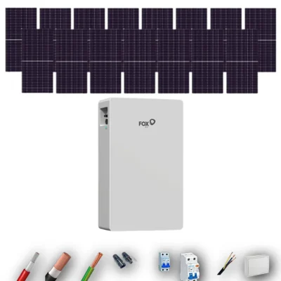 Kits Autoconsumo FOX EVO 10kW 10kWH 15 Paneles - CuencaSolar