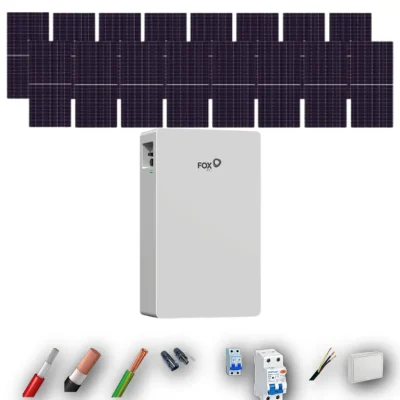 Kits Autoconsumo FOX EVO 10kW 10kWH 16 Paneles - CuencaSolar