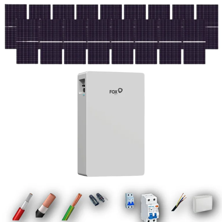 Kits Autoconsumo FOX EVO 10kW 10kWH 17 Paneles - CuencaSolar