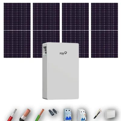Kits Autoconsumo FOX EVO 5kW 5kWH 4 Paneles - CuencaSolar