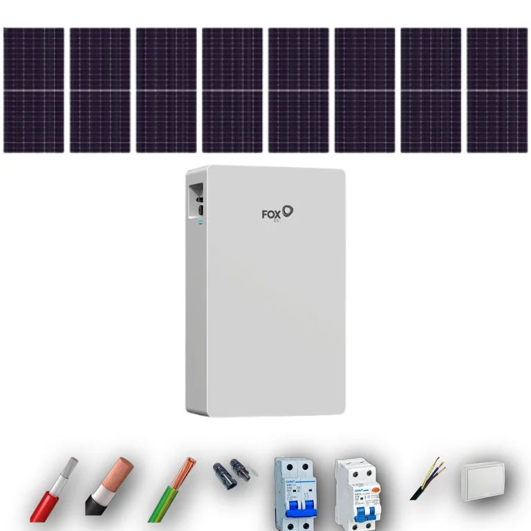 Kits Autoconsumo FOX EVO 5kW 5kWH 8 Paneles - CuencaSolar
