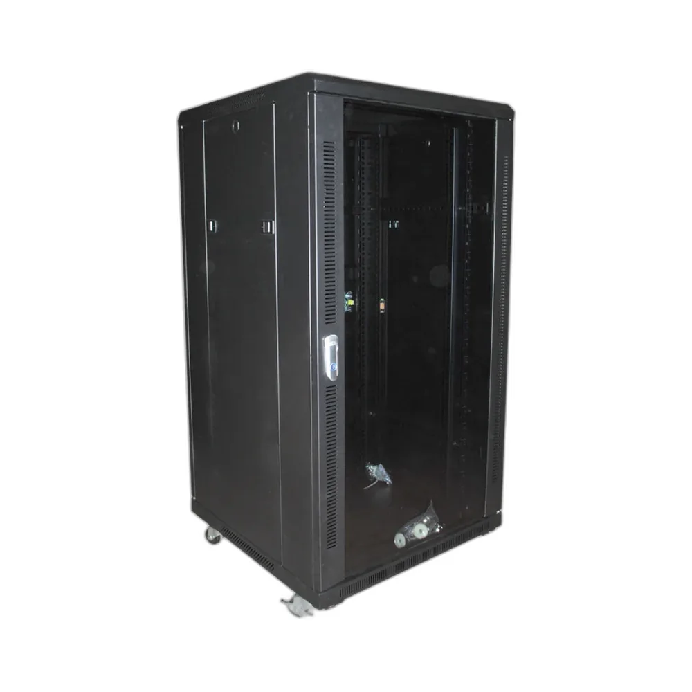 Armario Rack 27U 600x600x1315mm (13PCS 2,4kw o 9PCS 3,6kw) con Ventiladores y Termostato - CuencaSolar