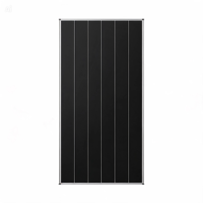 Panel Solar AIKO 665WP GEN2 144 CELULAS N TYPE MC4 (AIKO-A665-MDE72Dw) (CABLE 400MM) Vista frontal