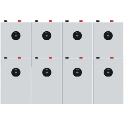Pack 8 x Batería Litio Deye SE-F5 Pro-C - 51.2V 5.12kWh