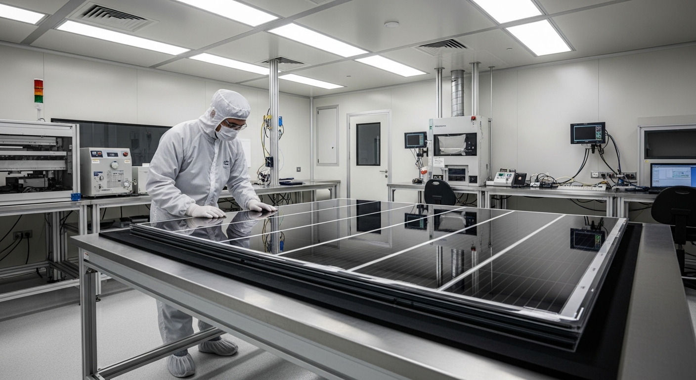 Desarrollo de paneles solares híbridos de Perovskita-Silicio