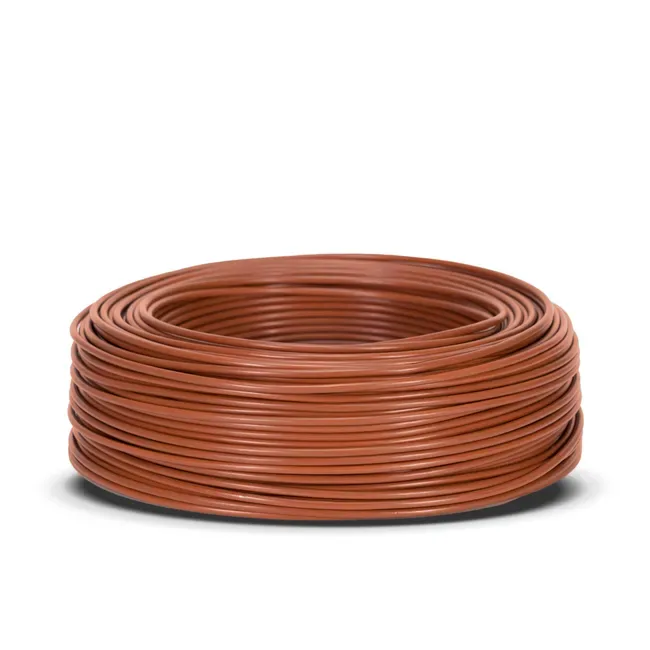 Cable flexible Marrón 6mm2 H07Z1-K libre de halógenos Metro Lineal - CuencaSolar