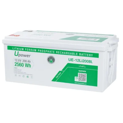 Batería de Litio 24V 200Ah Upower UE-24LI200BL Monoblock LiFePO4 con Bluetooth integrado - CuencaSolar
