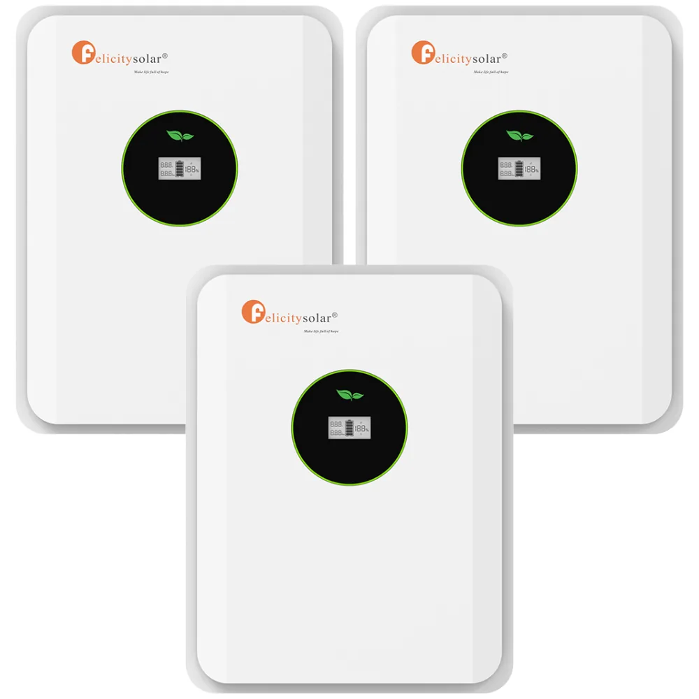 Pack 3 x Batería de Litio 24V 5,9kWh Felicity FLA24230-EU (Total 17,7kWh) - CuencaSolar