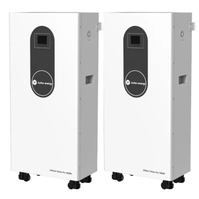 Pack 2 x Batería de Litio Turbo Energy 16kWh Lithium Series Pro - CuencaSolar
