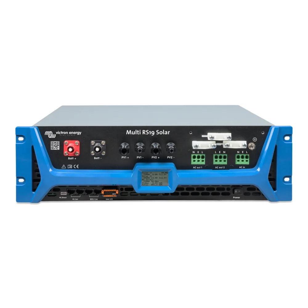 Inversor/Cargador/Regulador Victron 48/6000/100-450/80 230V Multi RS19 - CuencaSolar