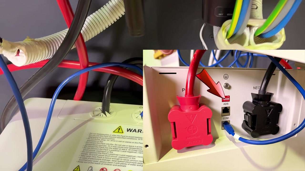 Configuración de DIP switches en batería Felicity
