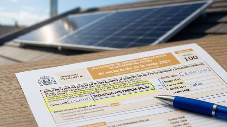 Nuevo RDL 7/2026: deducción fiscal directa de hasta el 20% en IRPF por instalar placas solares en 2026
