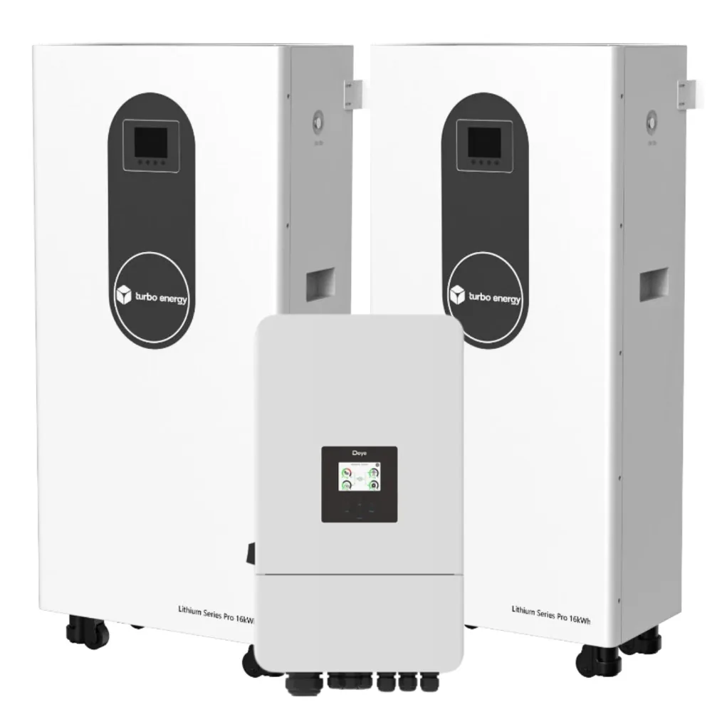 Kit Deye 16kW + 2 x Batería de Litio Turbo Energy 16kWh Lithium Series Pro - CuencaSolar