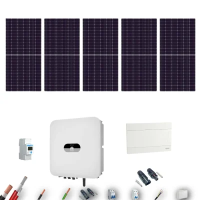 [AIKO 665Wp] Kit Solar Autoconsumo Huawei 2000W 5xPanel AIKO 665Wp 5 Paneles - CuencaSolar
