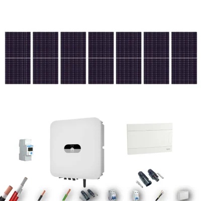 [AIKO 665Wp] Kit Solar Autoconsumo Huawei 3000W 7xPanel AIKO 665Wp 7 Paneles - CuencaSolar