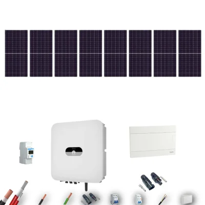 [AIKO 665Wp] Kit Solar Autoconsumo Huawei 4000W 8xPanel AIKO 665Wp 8 Paneles - CuencaSolar