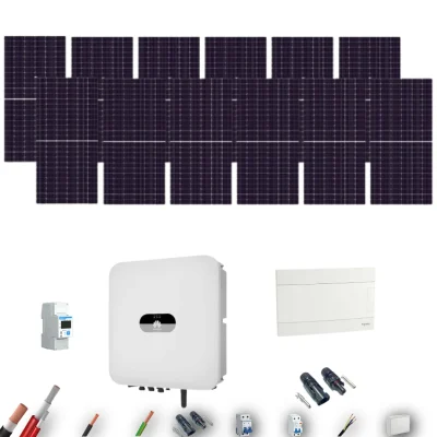 [AIKO 665Wp] Kit Solar Autoconsumo Huawei 6000W 12xPanel AIKO 665Wp 12 Paneles - CuencaSolar