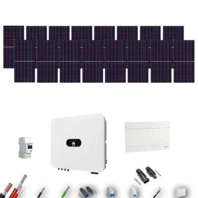[AIKO 665Wp] Kit Solar Autoconsumo Huawei 8000W 16xPanel AIKO 665Wp 16 Paneles - CuencaSolar